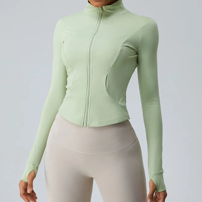 Elastic Yoga Jacket for Women