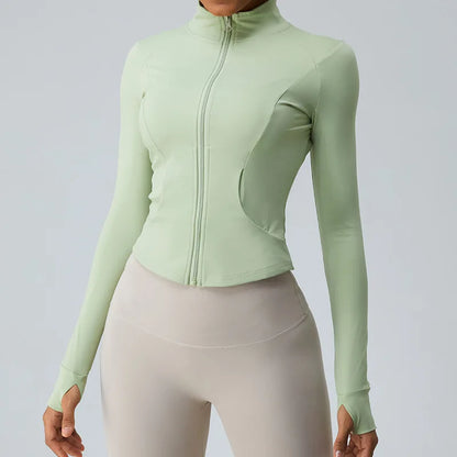 Elastic Yoga Jacket for Women