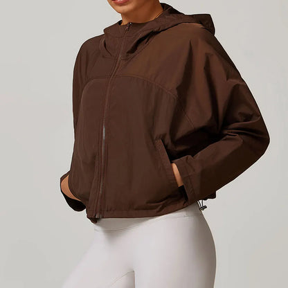 Women's Windproof Fitness Jacket - Quick Drying &amp; Breathable.