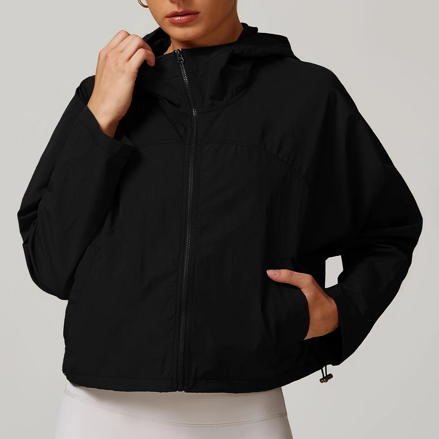 Women's Windproof Fitness Jacket - Quick Drying &amp; Breathable.