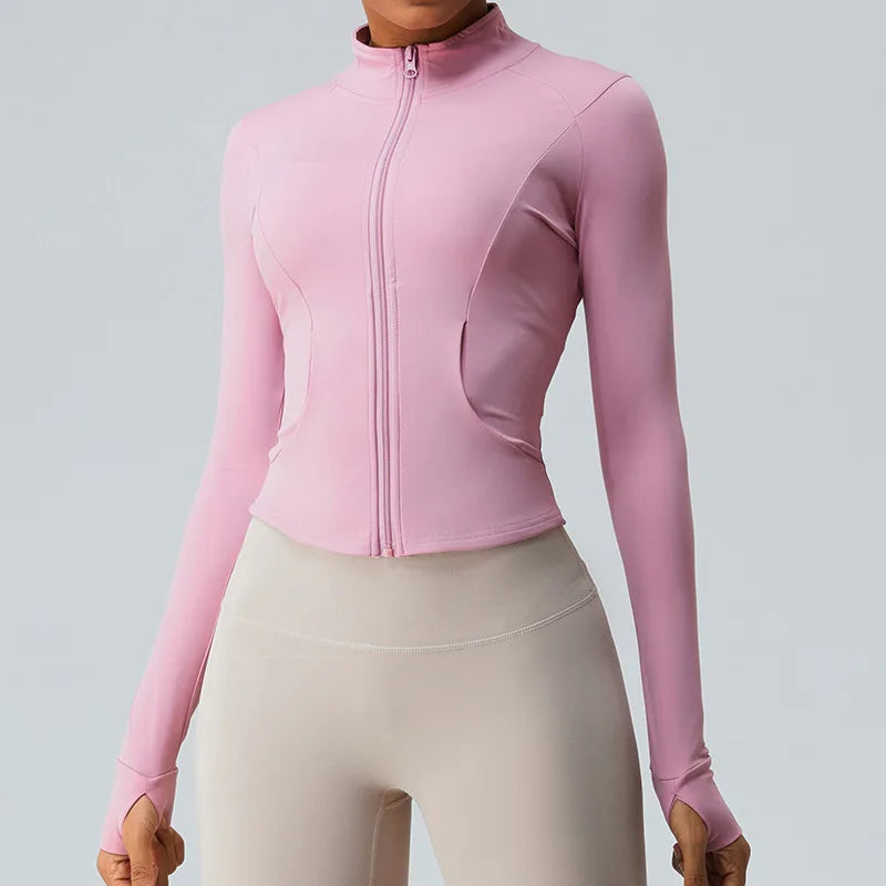 Elastic Yoga Jacket for Women
