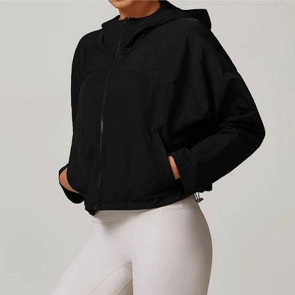 Women's Windproof Fitness Jacket - Quick Drying &amp; Breathable.