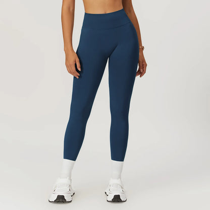 Ribbed Fitness Leggings - Women's High Waist Yoga &amp; Sports Tights