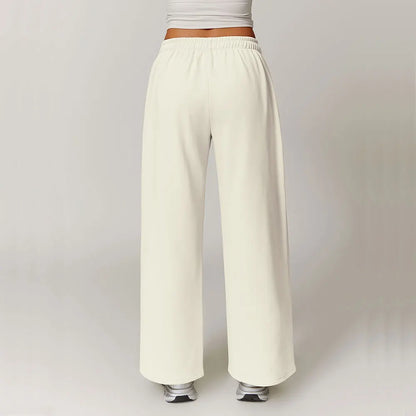 Winter Plush Loose Sports Trousers for Women.