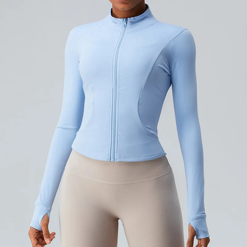 Elastic Yoga Jacket for Women