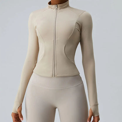 Elastic Yoga Jacket for Women